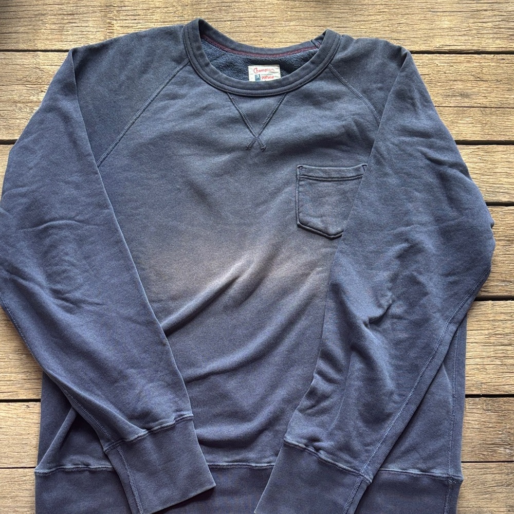 Champion for Todd Snyder Men's XL Navy Crewneck Sweater